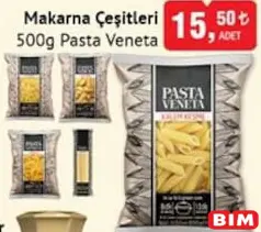 PASTA VENETA MAKARNA ÇEŞİTLERİ 500 G